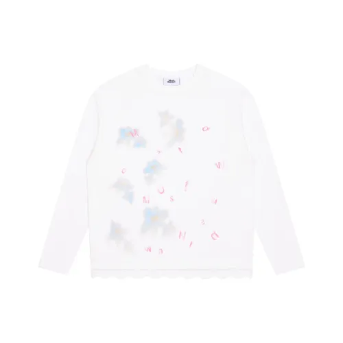 MostwantedLab 아이보리 남녀공용 티셔츠