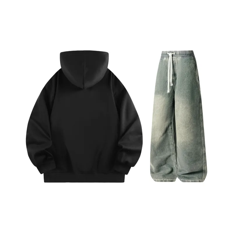 A.X.S.K Sweatshirt Sets Unisex-23
