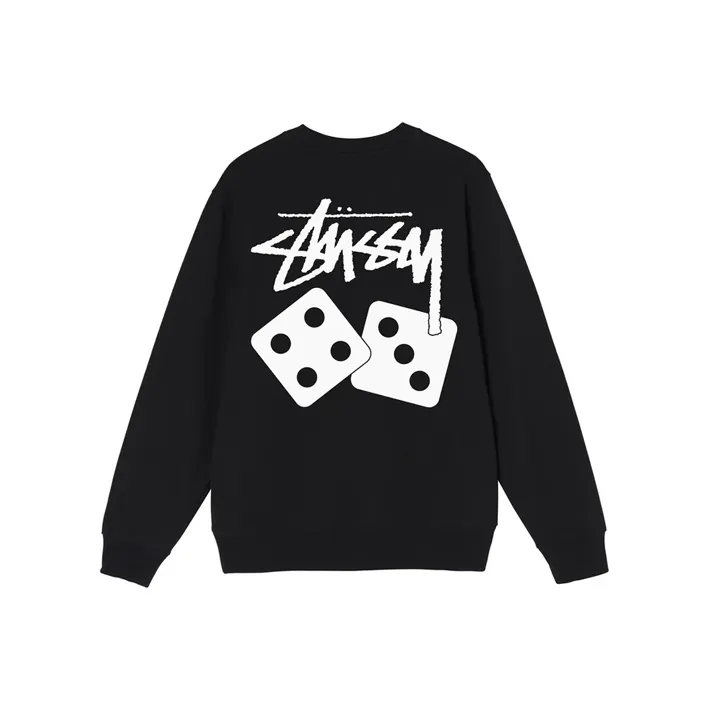Stussy Dice Pigment Dyed Crew-5