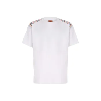 MISSONI Chevron Insert Crewneck T Shirt