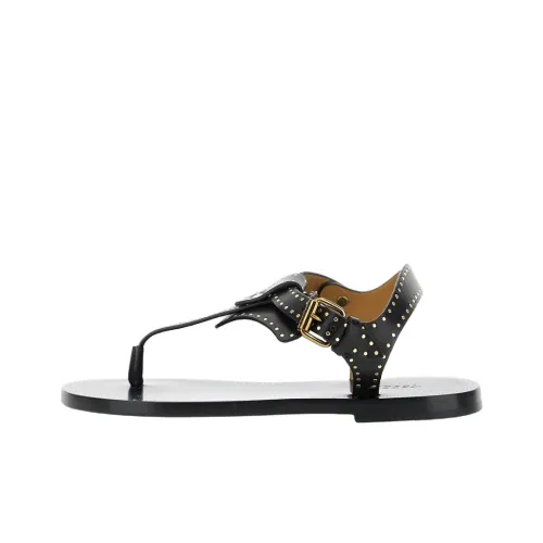 ISABEL MARANT Jooni One Strap Sandals Women's Black