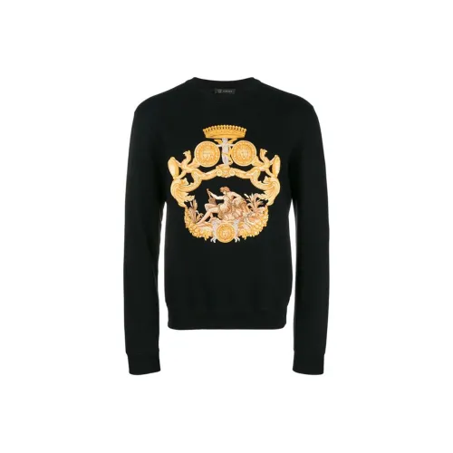VERSACE Sweatshirts Men Black