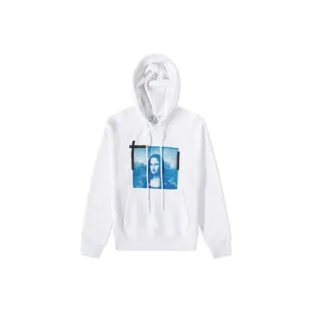 OFF WHITE Taped Mona Lisa Over Hoodie