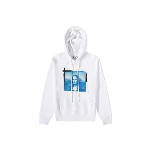 OFF WHITE Taped Mona Lisa Over Hoodie
