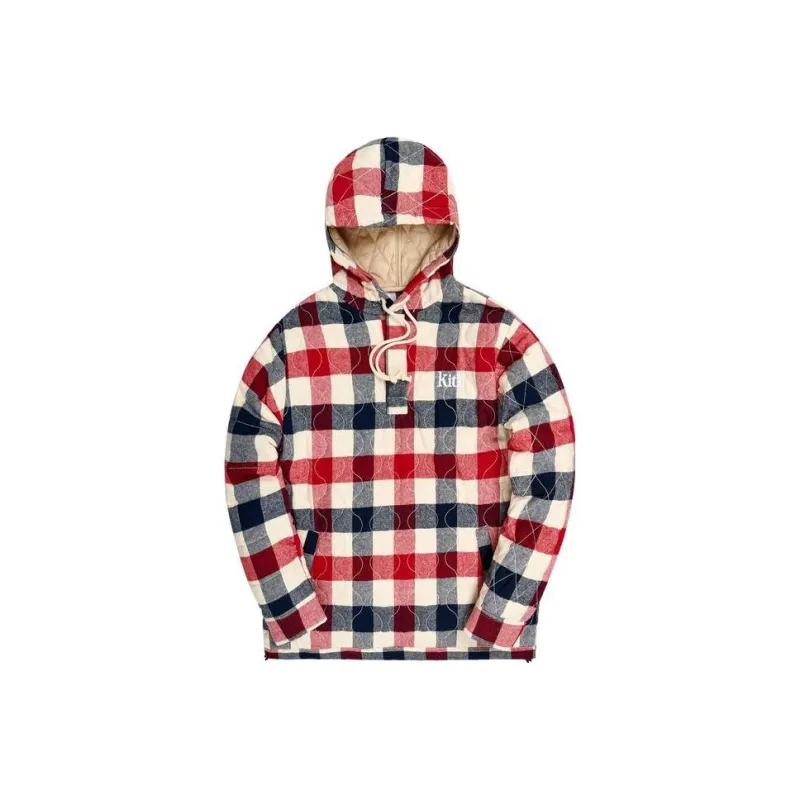 KITH Watts Flannel Quilted Hoodie-0