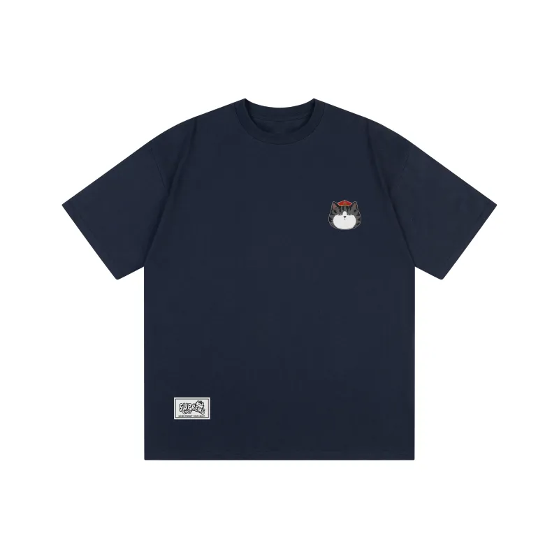 Supremo Cat T Shirts Unisex-6