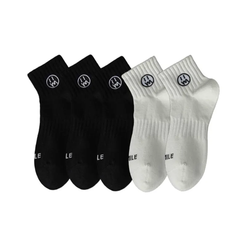 MIIOW Mid Calf Socks Unisex 5 Pack-14