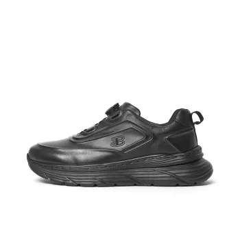 BEN SHERMAN Slip Resistant Low Top Casual Shoes Men's Black