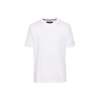 Tommy Hilfiger Logo embroidered Cotton T shirt
