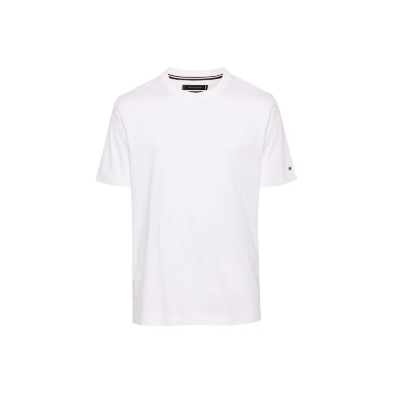 Tommy Hilfiger Logo embroidered Cotton T shirt-0