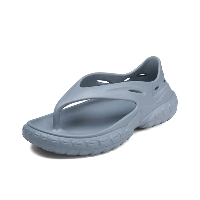 KLAOSD Quiet Odor Resistant Abrasion Resistant Flip Flops Men's-4
