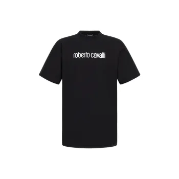 Roberto Cavalli Logo print T shirt