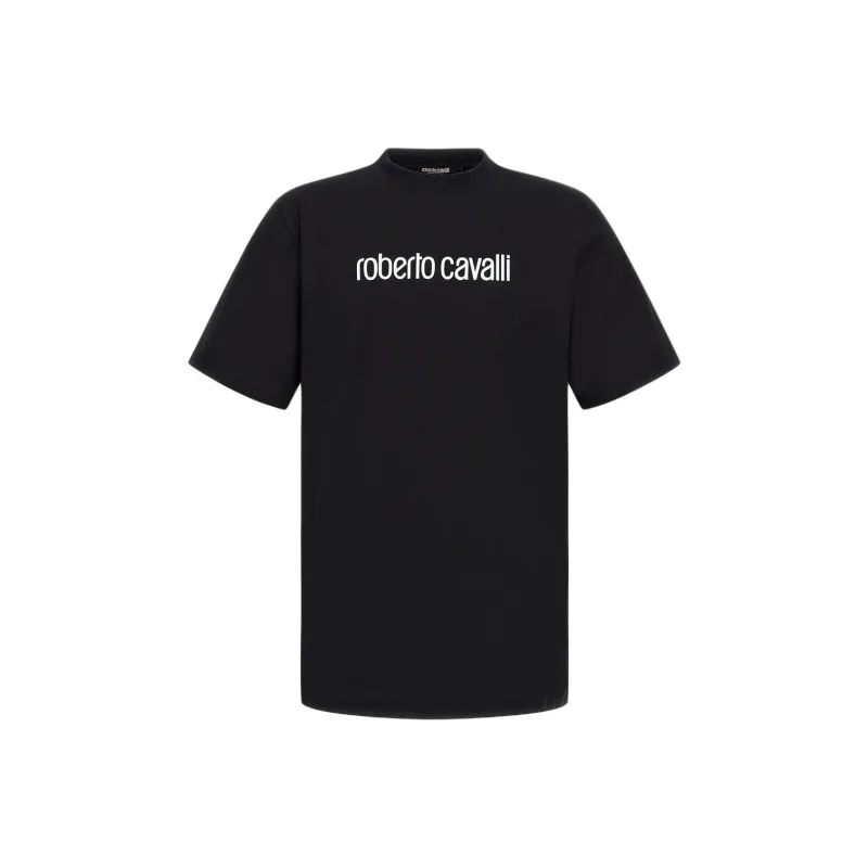 Roberto Cavalli Logo print T shirt-0