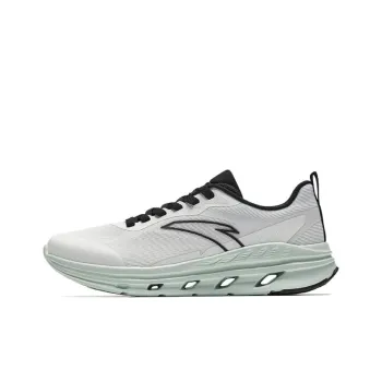 CHAOJIANTA Lightweight Cushioning Breathable Low Top Casual Running Shoes Men's Papyrus White