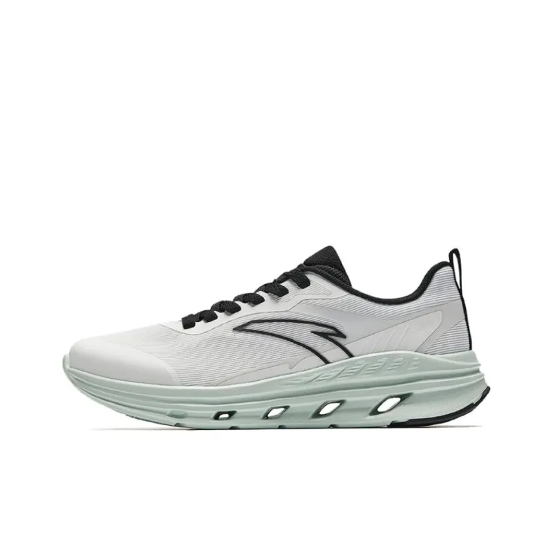 CHAOJIANTA Lightweight Cushioning Breathable Low Top Casual Running Shoes Men's Papyrus White-0