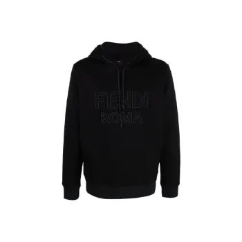 FENDI Sweatshirts Men Black