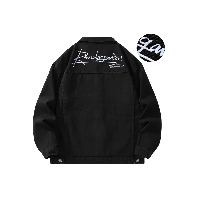 Crayon Shinchan Denim Jacket Unisex-13