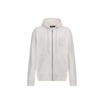 RAF SIMONS Logo-patch Zip-up Hoodie