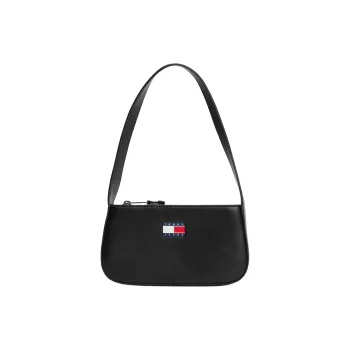 Tommy Hilfiger Polyurethane Shoulder Bag Women's Black