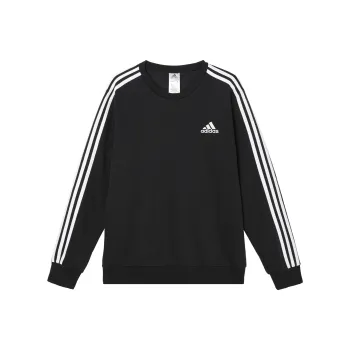 Adidas Free Shipping With AdiClub Essentials Fleece 3 Stripes Sweatshirt