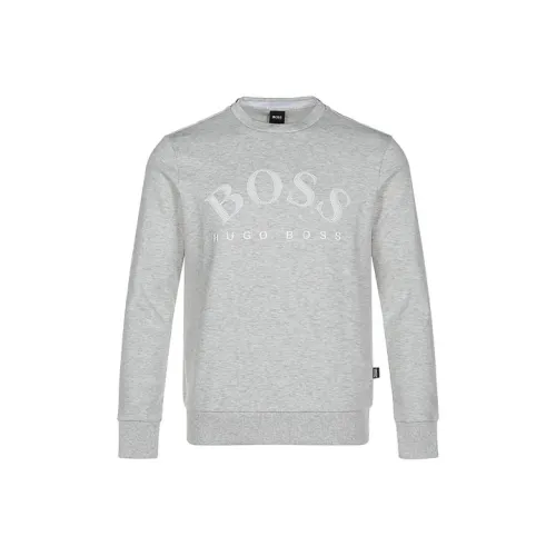 HUGO BOSS Sweatshirt Men's Light Gray