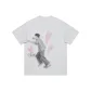 White Gray Phantom Figure Print Men's