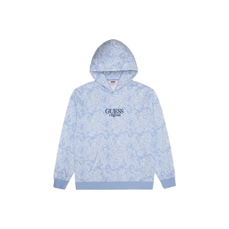GUESS Sweatshirts Unisex Blue-0
