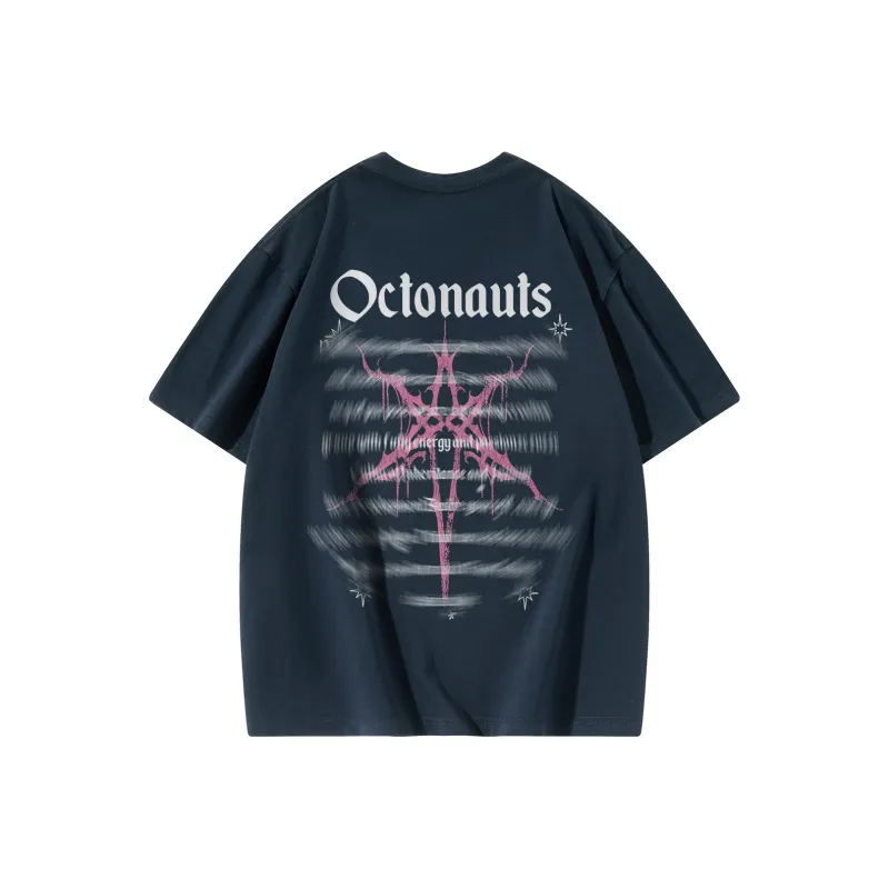 Small Columns Under The Sea T-Shirt Unisex White-2