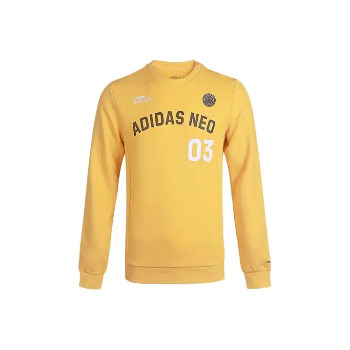 Adidas Neo Sweatshirts Men Yellow-0
