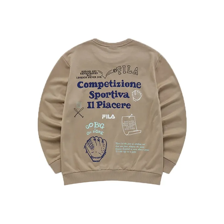 FILA FUSION Sweatshirts Men Antler Khaki-0