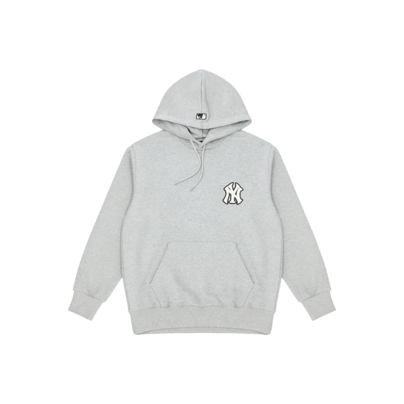 MLB New York Yankees Sweatshirts Unisex Light Gray-0
