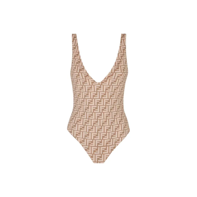 FENDI One piece Swimsuit Women's Pink-2