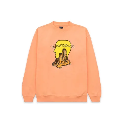 Brain Dead Sweatshirts Men Orange
