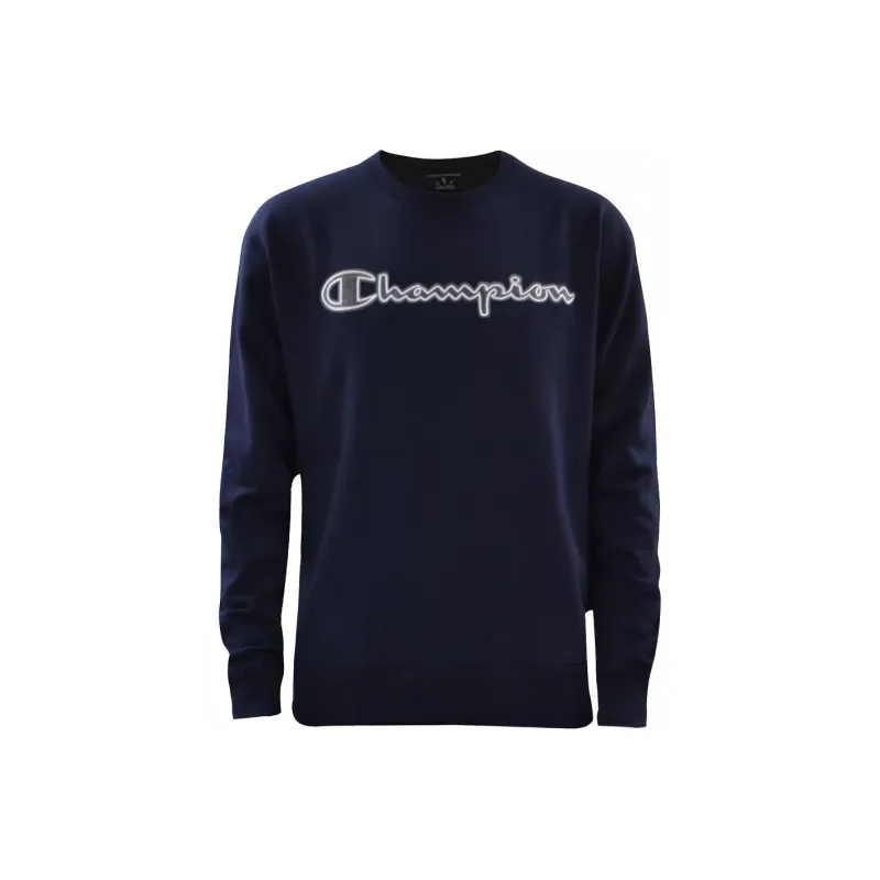 Champion Sweatshirts Unisex Navy Blue-0
