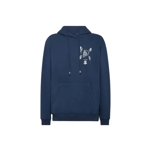 PHILIPP PLEIN Sweatshirts Men Marine Blue