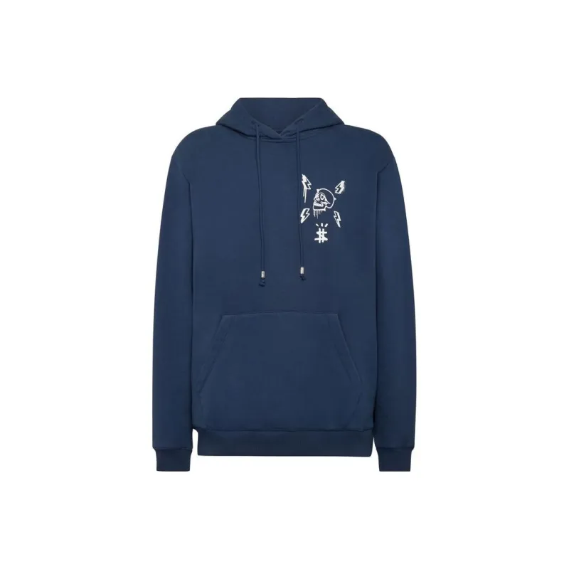 PHILIPP PLEIN Sweatshirts Men Marine Blue-0