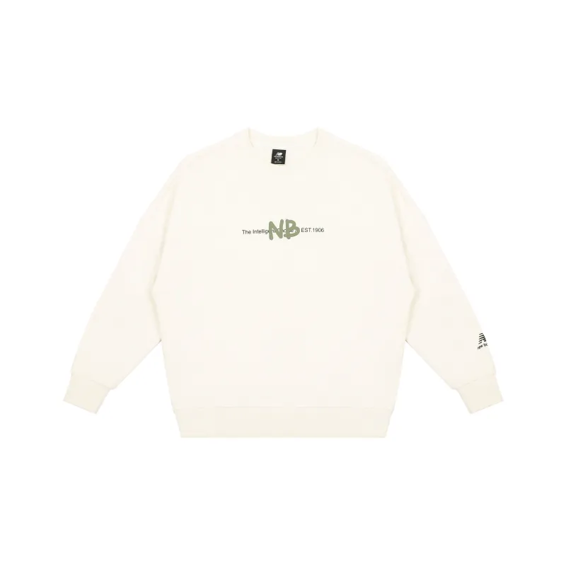New Balance Sweatshirt Men's Ivory-0