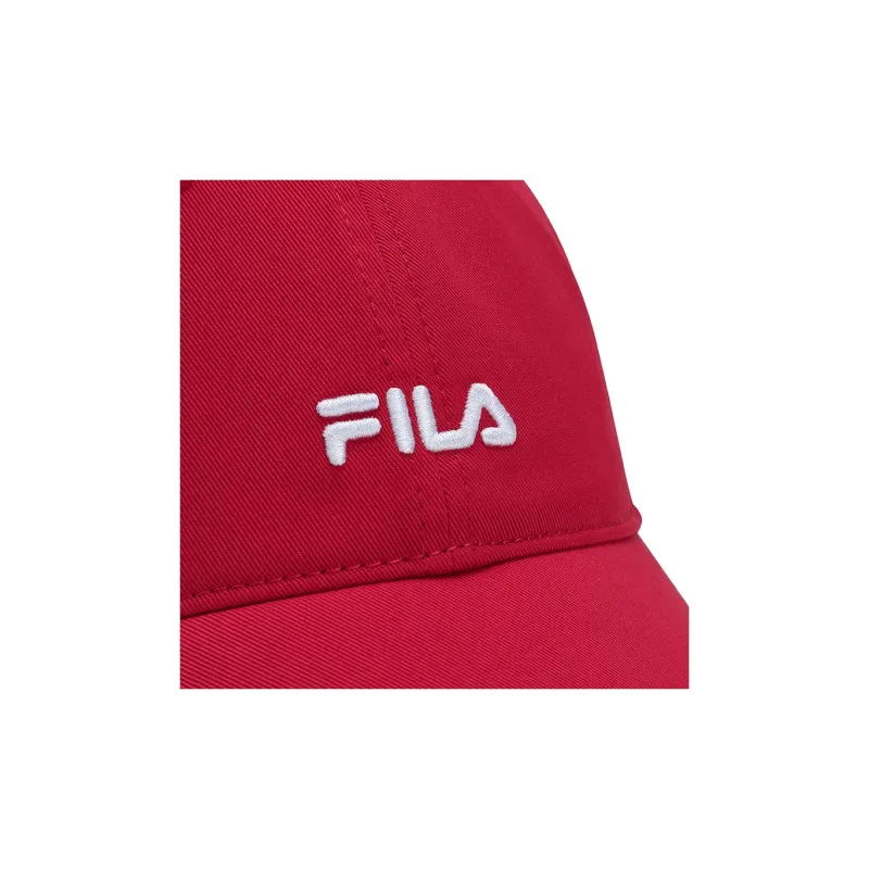 FILA ORIGINALE Cotton Baseball Caps Unisex Fire Red-3