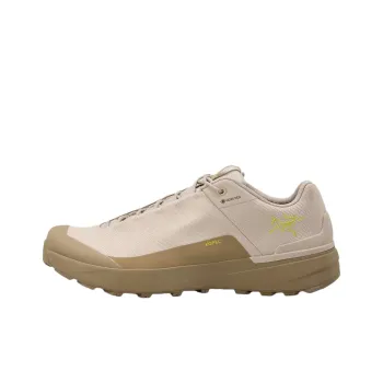 Arcteryx Kopec GTX Anti Slip Wear Resistant Low Top Hiking Shoes Men's Beige Brown