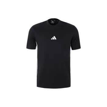 Adidas Essential SINGLE JERSEY T-Shirt Men's Black/White