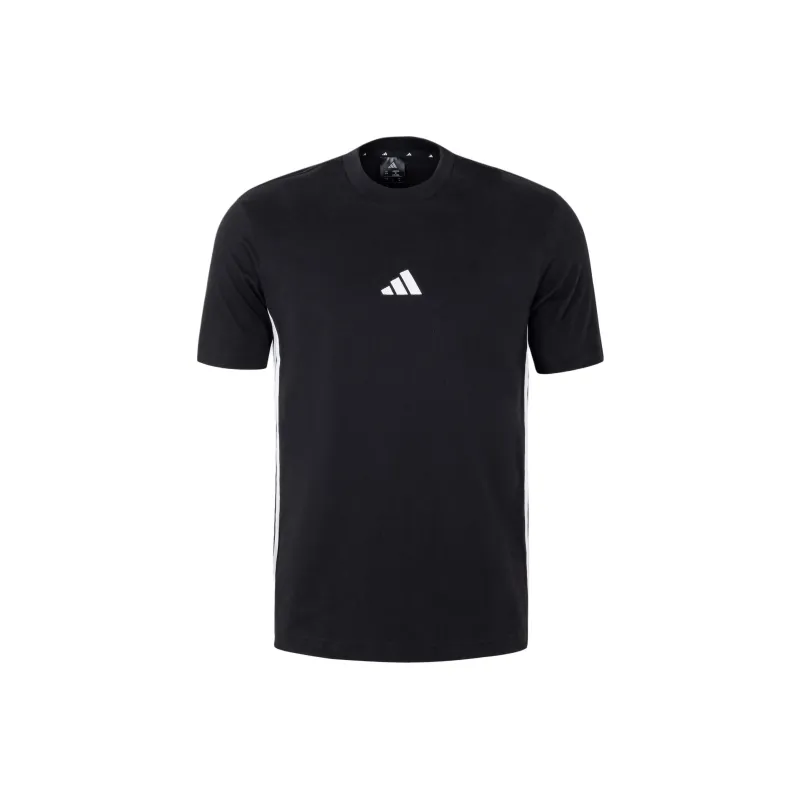 Adidas Essential SINGLE JERSEY T-Shirt Men's Black/White-0