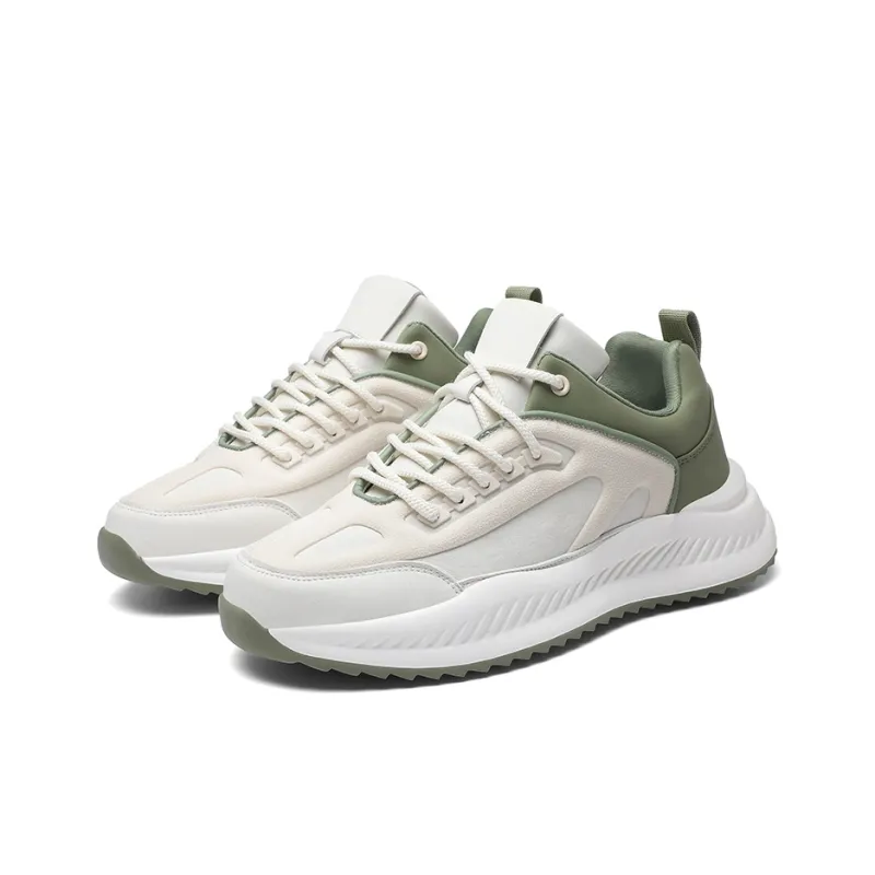 OFFER AITR Anti Slip And Wear Resistant Lightweight Low Top Chunky Sneakers Men's-2