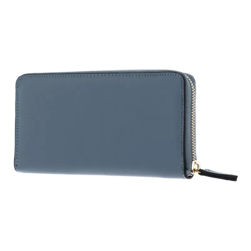 Valentino Polyurethane Wallet Women's Blue Gray-2