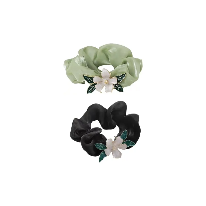 DAISY BEAUTY Silk Chiffon Hair Tie Women's-16