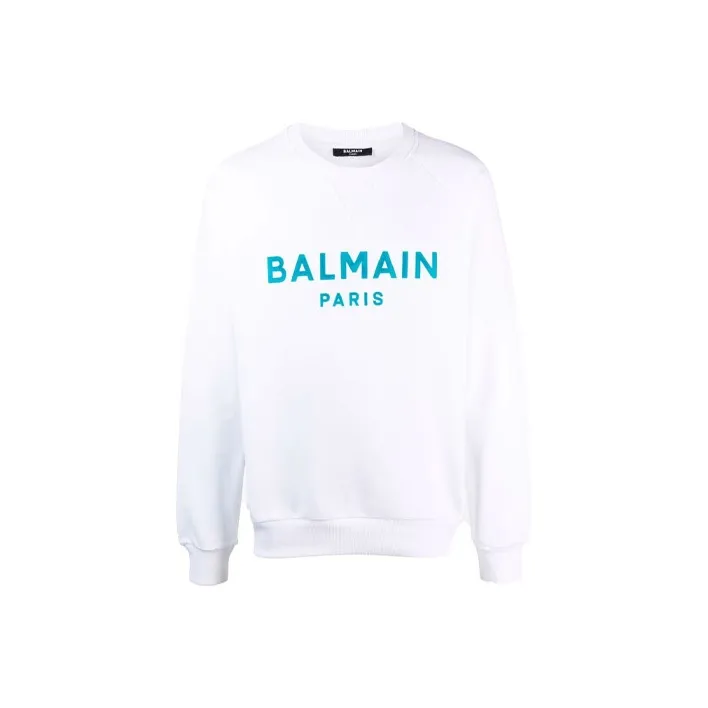 BALMAIN Sweatshirts Men White-0