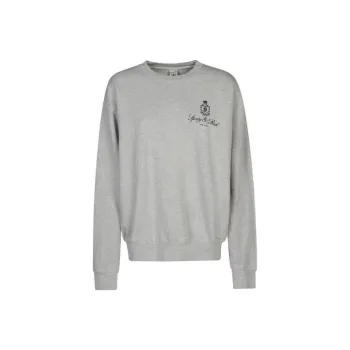 SPORTY & RICH Sweatshirts Men Gray White