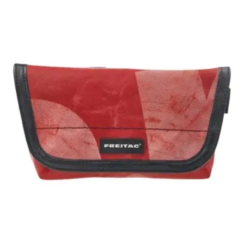 FREITAG Polyester Messenger Bag Crossbody Bag Shoulder Bag Men's Red & Pink