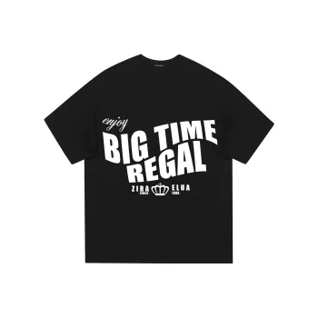 BIG TIME REGAL T Shirt Unisex Black