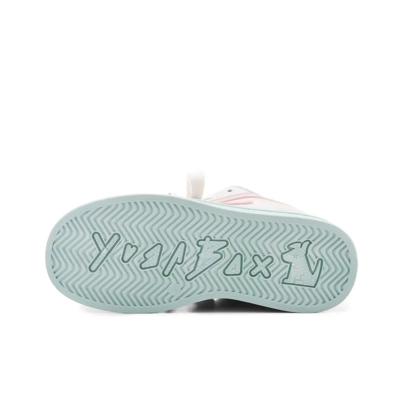 Lovely You Lightweight Slip Resistant Breathable Low Top Skateboard Shoes Women's-4