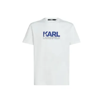 KARL LAGERFELD / Karl Lagerfeld Jeans Stack logo T shirt